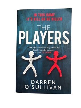 3/$20 Darren O'Sullivan The Players - Blue Cover, Red & White Figures